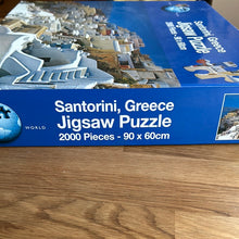 Puzzle World 2000 piece jigsaw puzzle "Santorini, Greece". Checked