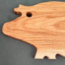 Chopping board "long pig” made from one piece of oak. Oiled. 3451 7591