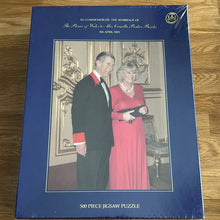 500 piece jigsaw puzzle "To Commemorate the Marriage of The Prince of Wales to Mrs Camilla Parker Bowles" - unused