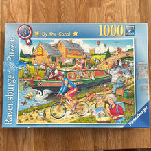 Ravensburger 1000 piece Jigsaw puzzle - "By The Canal". Checked
