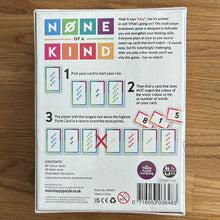 None of a kind card game - unused