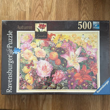 Ravensburger 500 piece Jigsaw puzzle  - "The Cottage Garden - Autumn". Unused