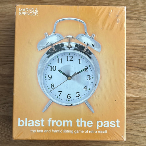 Blast from the past trivia game from M&S - unused