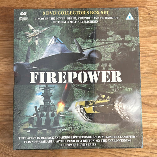 FIREPOWER - 8 DVD Collector's Box Set - unused