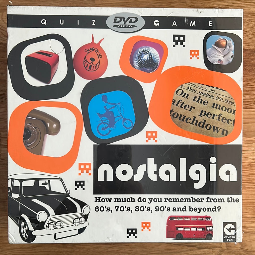 Nostalgia DVD Quiz Game unused Outdoors4You