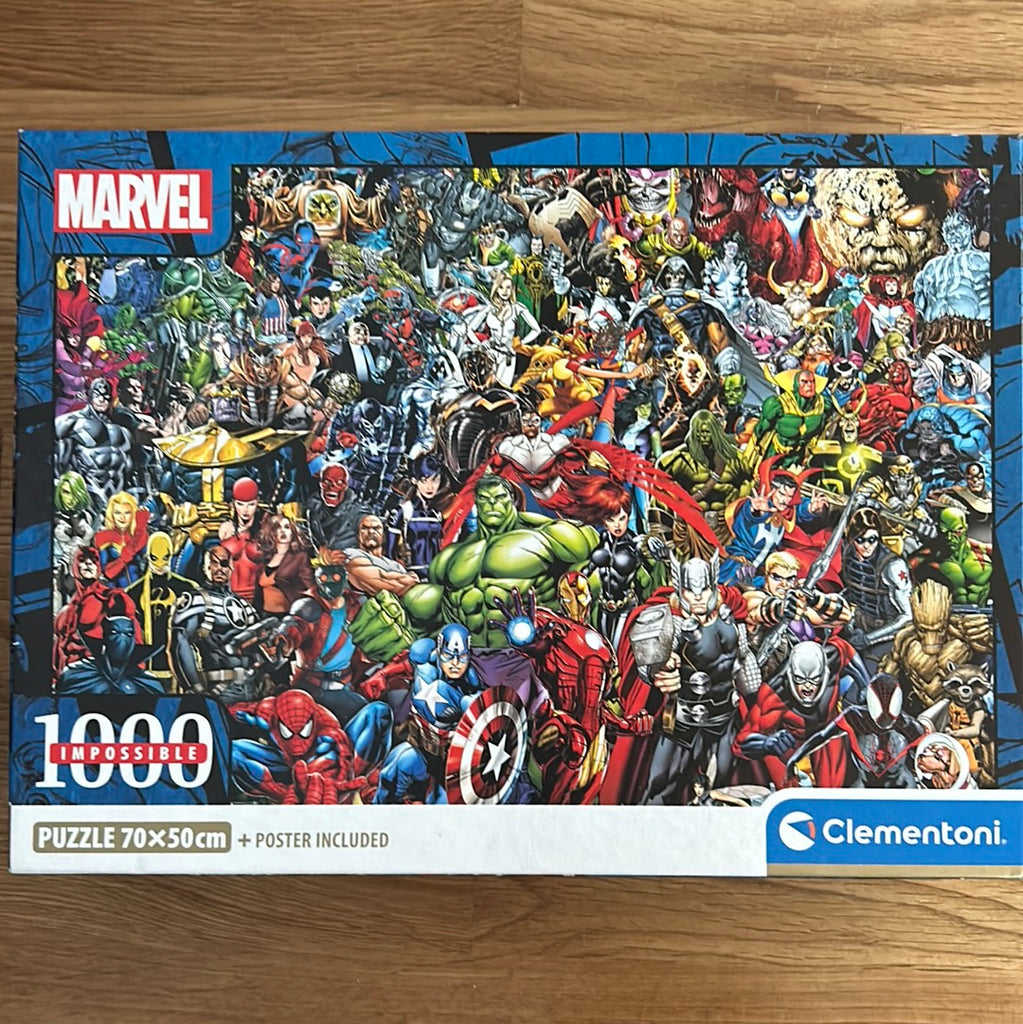 Clementoni Marvel Impossible Jigsaw Puzzle (1000 Pieces) – PDK