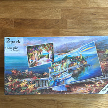 Nabance 2 pack jigsaw puzzle 1000 pieces + 500 pieces "Double View" - unused
