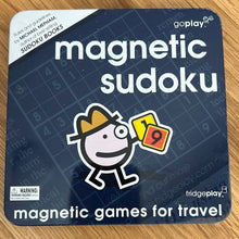 Magnetic Sudoku travel game in metal case - checked