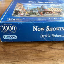 Gibsons 1000 piece jigsaw puzzle. "Now Showing" - checked