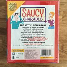 Saucy Charades game - unused