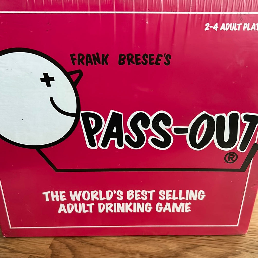 Frank Bresee's Pass-Out Adult Drinking Game - unused