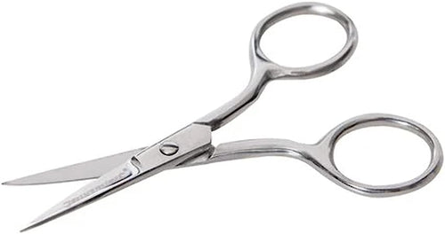 Silverline 307672 Stainless Steel Straight Nail Scissors 90mm