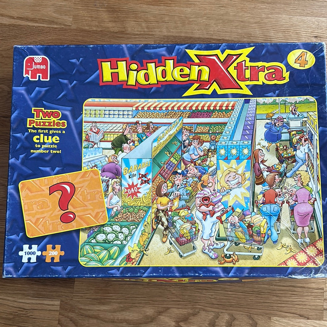 Jumbo HiddenXtra jigsaw puzzle 1000 + 200 pieces 