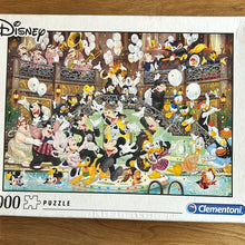 Clementoni 1000 piece jigsaw puzzle - "Disney Gala" - checked