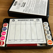 Waddingtons Monopoly Dice game - checked