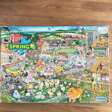 Gibsons 1000 piece jigsaw puzzle. "I Love Spring" by Mike Jupp - checked