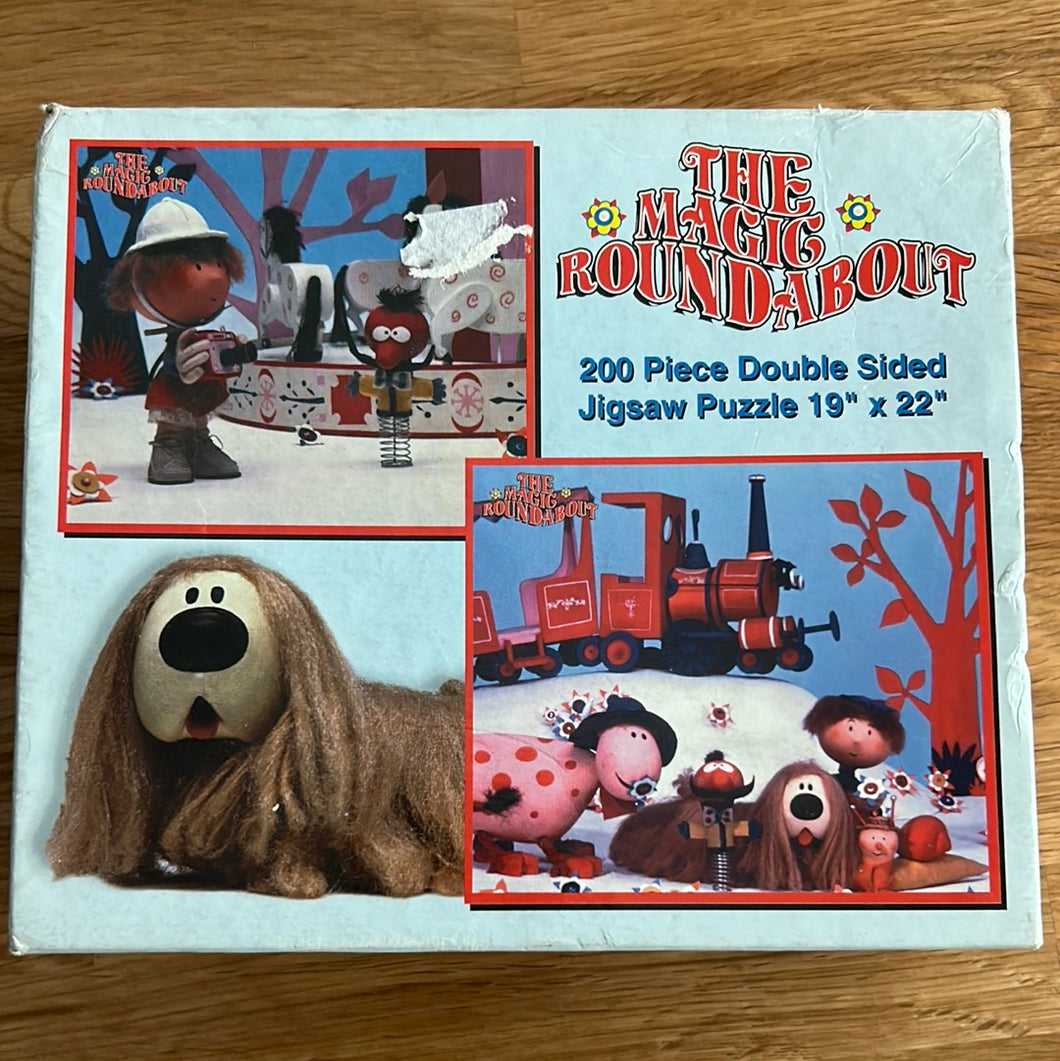 The Magic Roundabout 200 piece double sided Jigsaw Puzzle. Checked
