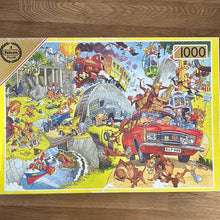 Falcon 1000 piece Jigsaw Puzzle - "Safari Park". Checked