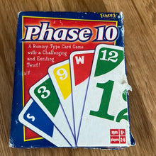 Phase 10 card game - checked
