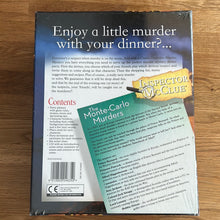 Inspector McClue - Murder Mystery Dinner Party Game - "The Monte-Carlo Murders" - unused