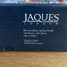 Jaques 150 piece Jigsaw Puzzle - "We Love Space". Checked