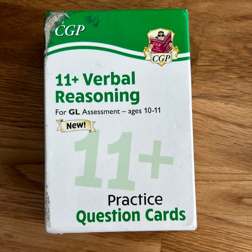 CGP 11+ Practice Question Cards - checked