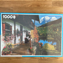 King 1000 piece jigsaw puzzle - "Bavarian Alps". Unused