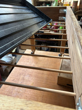 Patio plant stand made with reclaimed oak and complete with a grow bag tray. Oiled. 3591 9959