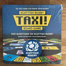 Taxi board game "Scottish Rugby" - unused
