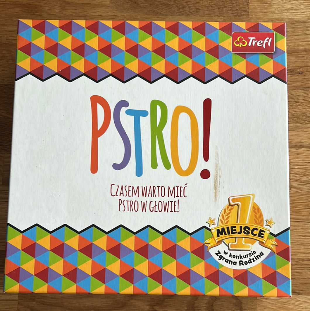 Pstro! (Polish language) board game - as new