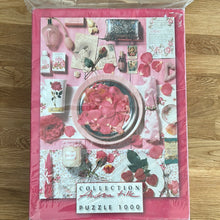 Heye 1000 jigsaw puzzle - "Romantic Roses" by Andrea Tilk. Checked