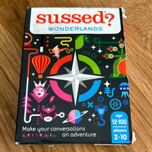 Sussed? "Wonderlands" card game - checked