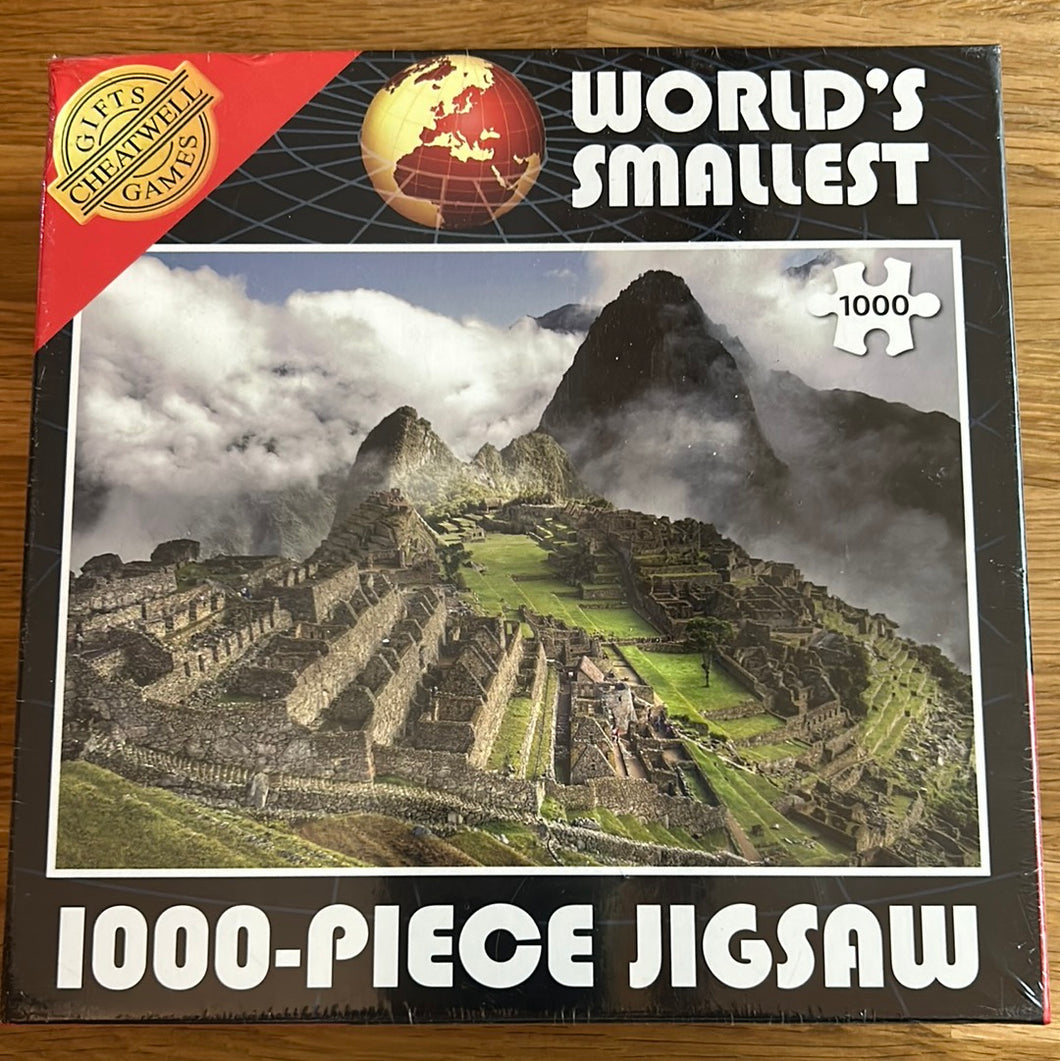 Cheatwell 1000 World's Smallest jigsaw puzzle 