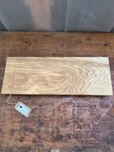 Large serving board made from one piece of oak with short hardwood feet. Oiled. BOARD3 or BOARD4