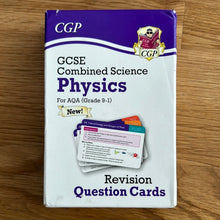 GCSE Revision Question Cards for AQA grade 9-1 course - checked