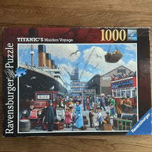 Ravensburger 1000 piece Jigsaw puzzle  - " Titanic's maiden voyage". Checked