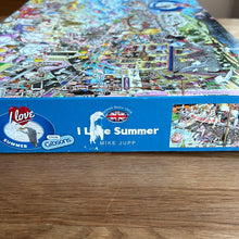 Gibsons 1000 piece jigsaw puzzle. "I Love Summer" by Mike Jupp - checked