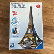 Ravensburger 216 piece 3D jigsaw puzzle "Eiffel Tower" - checked