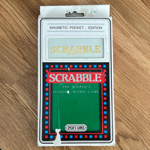 Scrabble game - 1988 Magnetic Pocket Edition by Spears - checked