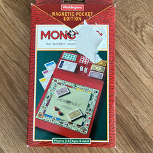 Waddingtons Magnetic Monopoly travel game - checked