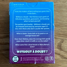 Without a Doubt? quiz game - unused