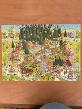 Heye jigsaw puzzle 1000 pieces "Funky Zoo, Black Forest Habitat" - checked