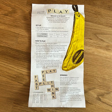 Bananagrams travel word game