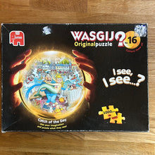 WASGIJ Original 16 jigsaw puzzle 1000 pieces "Catch of the Day!" - checked