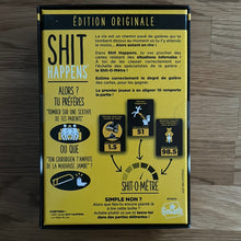 Shit Happens (French language) card game - unused