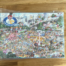 Gibsons 1000 piece jigsaw puzzle. "I Love Car Boot Sales" by Mike Jupp - checked