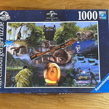 Ravensburger 1000 pieces jigsaw puzzle "Jurassic Park" - checked