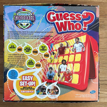 Hasbro Guess Who "World Football Stars" game - unused