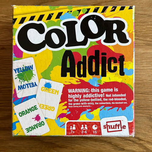 Color Addict card game - checked