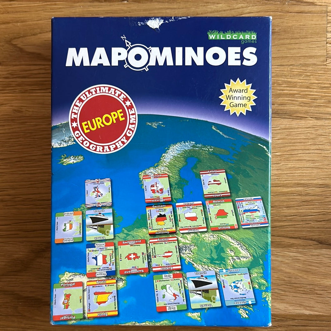 Mapominoes game 